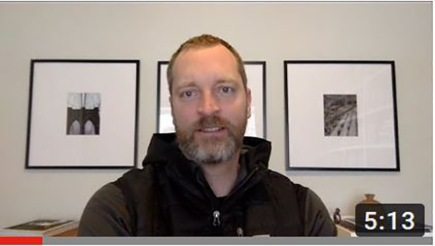 Erik Sommerfeld & Students use Dibond for Gallery Ceiling